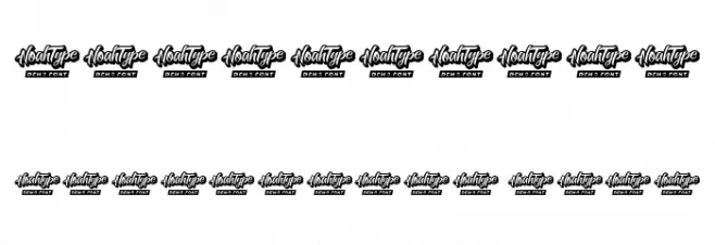 Proudest Boast Demo Font OTHER CHARS