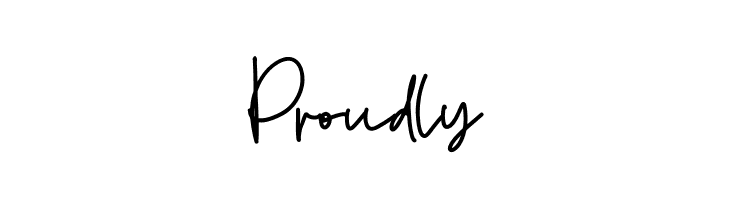 Proudly  Скачать бесплатные шрифты