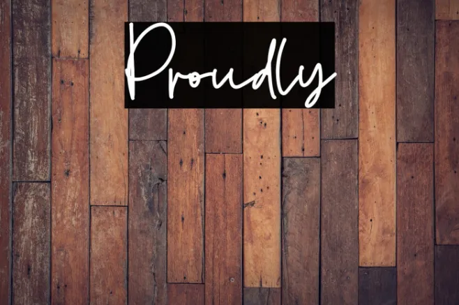 Proudly Example 3