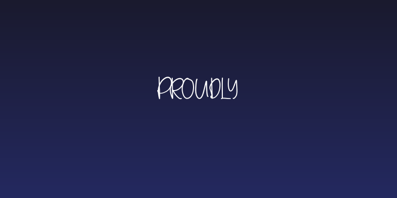 Proudly Social Header