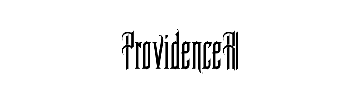 ProvidenceRI  font caratteri gratis