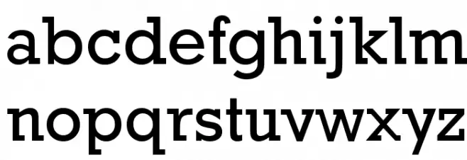 Providence फ़ॉन्ट लोअरकेस