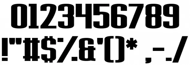 Provisionary Font OTHER CHARS