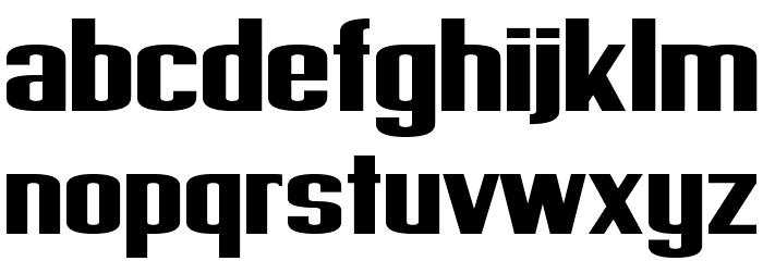 Provisionary Font LOWERCASE