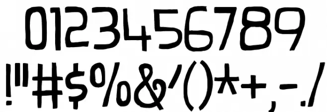 ProvokateurDEMO Font OTHER CHARS