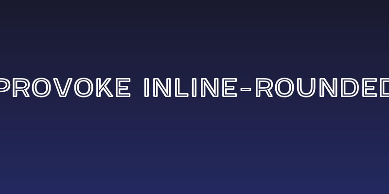 Provoke Inline-Rounded Social Header