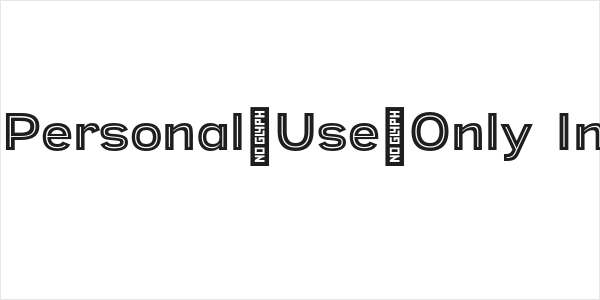 Provoke-Personal-Use-Only Inline-Thin Logo