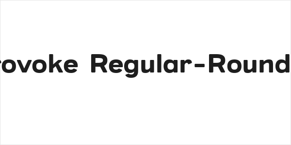 Provoke Regular-Rounded Logo