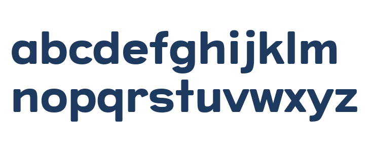 Provoke Regular-Rounded Lowercase