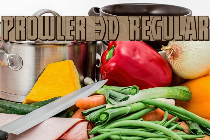 Prowler 3D Regular Example 3