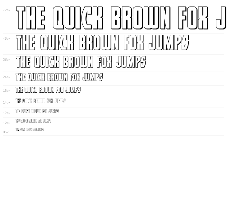 Prowler 3D Regular Waterfall