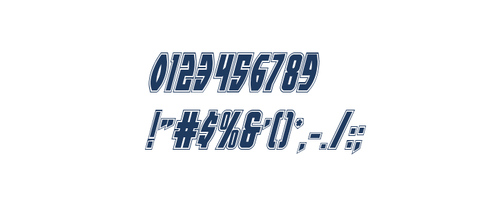 Prowler Academy Italic Other Characters