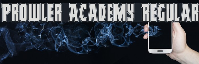 Prowler Academy Regular Example 1