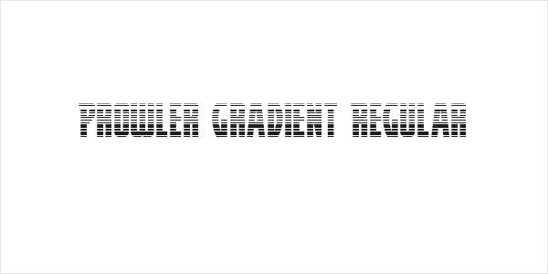 Prowler Gradient Regular Logo