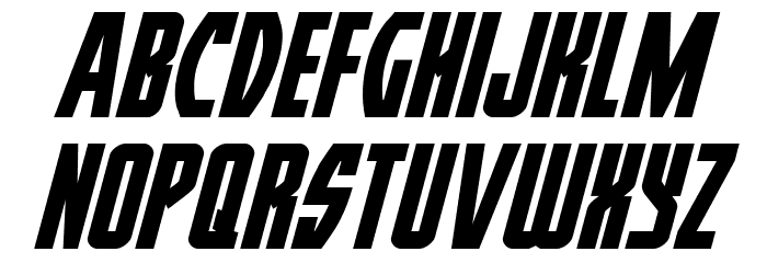Prowler Italic Font LOWERCASE