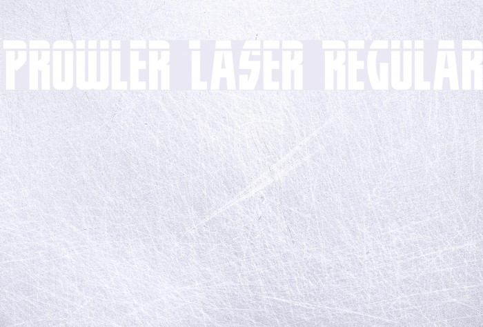 Prowler Laser Regular Example 1