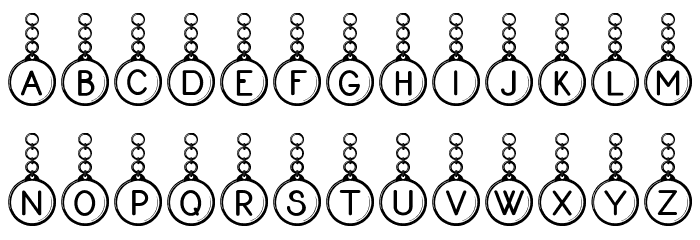 Proxanys Font LOWERCASE