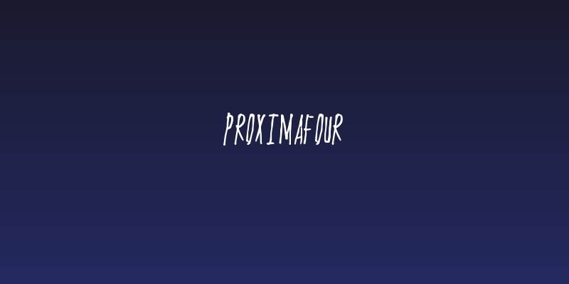 ProximaFour Social Header