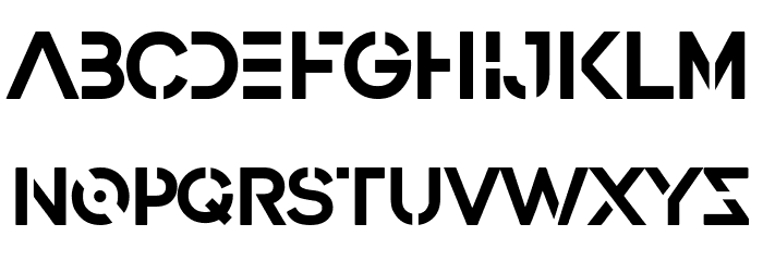 Proximateus Font LOWERCASE