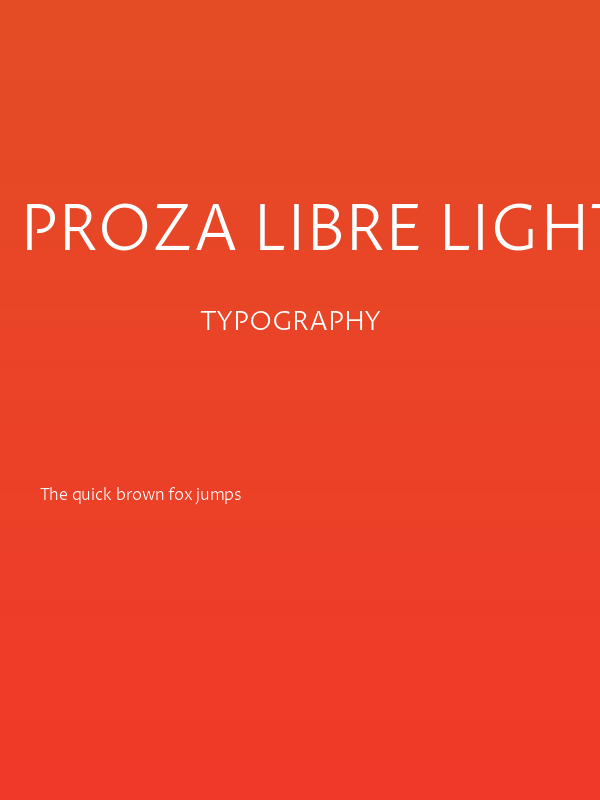 Proza Libre Light Poster