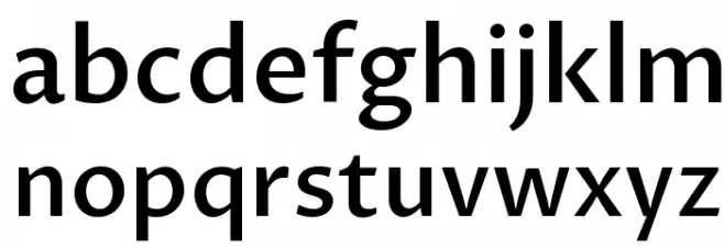 Proza Libre Medium 字体 小写