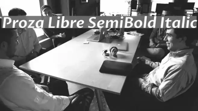 Proza Libre SemiBold Italic examples