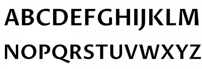 Proza Libre SemiBold Caratteri MAIUSCOLE