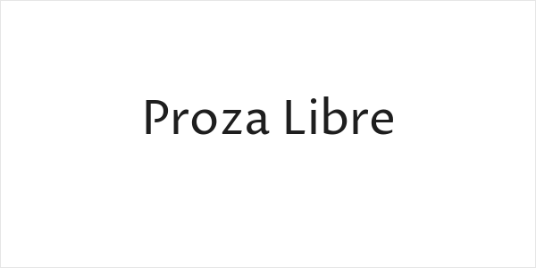 Proza Libre Logo