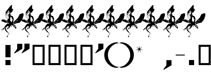Prozac Child Font OTHER CHARS