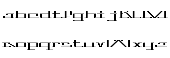 Prozac Child Font LOWERCASE