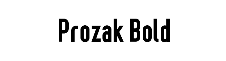 Prozak Bold Font