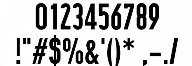 Prozak Bold Font OTHER CHARS