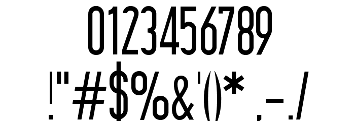 Prozak Light Font OTHER CHARS