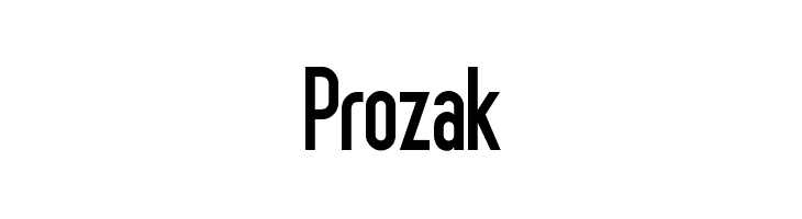 Prozak Font