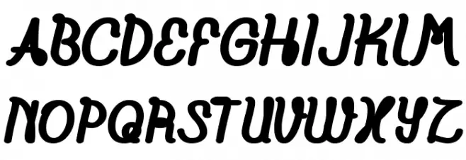 Prudent Bold フォント 大文字