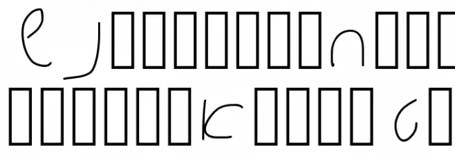 Prueba Schriftart Anderer Schreiben