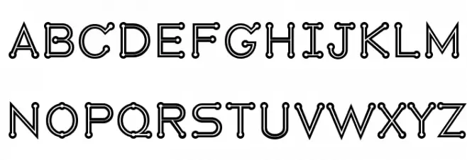 Pruspic Openface Schriftart Groß