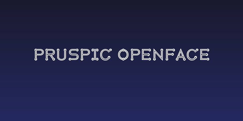 Pruspic Openface Social Header