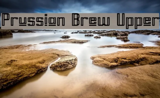 Prussian Brew Upper Example 2