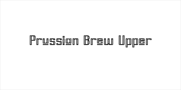 Prussian Brew Upper Logo