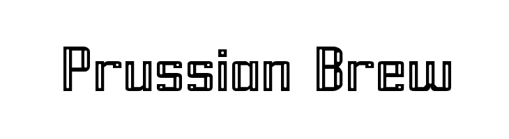 Prussian Brew Font