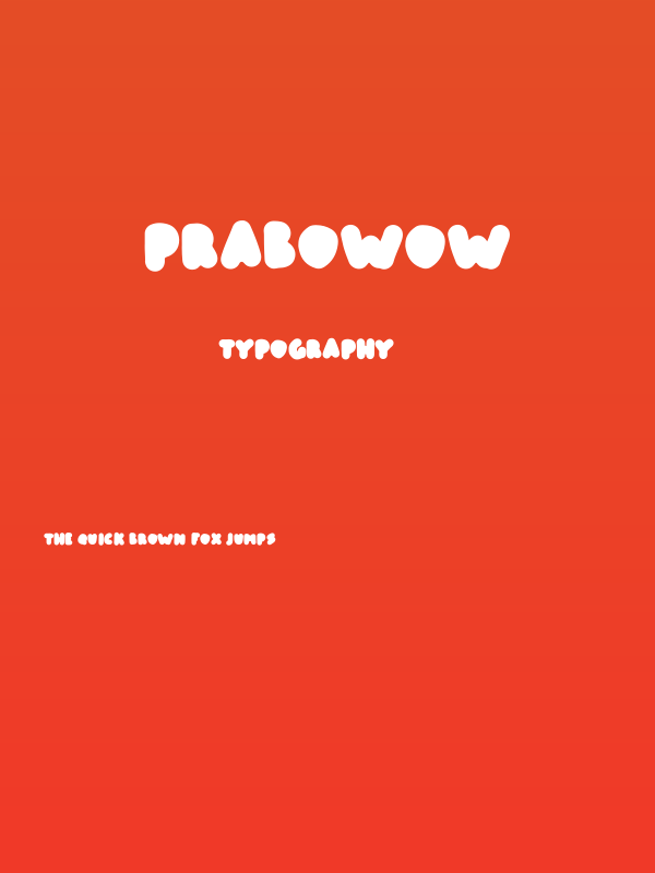 prabowow Poster