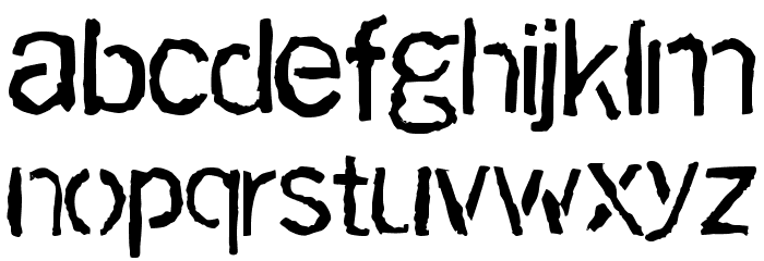 prayh Font LOWERCASE