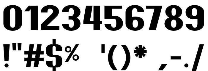 prazo Regular Font OTHER CHARS