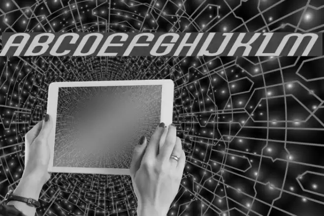 precision Font examples