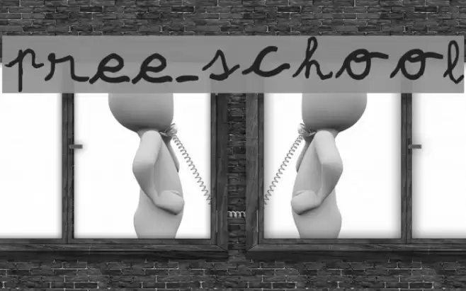 pree-school Шрифта examples