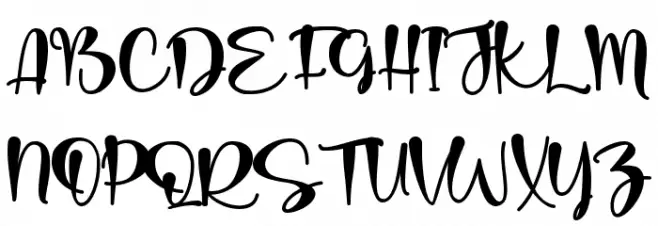 pretty butterfly - personal use Font Litere mari