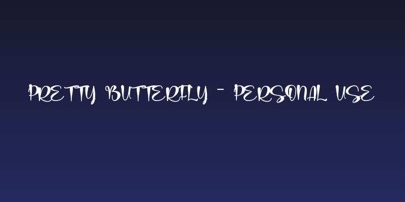 pretty butterfly - personal use Social Header