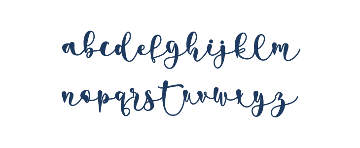 pretty butterfly - personal use Lowercase