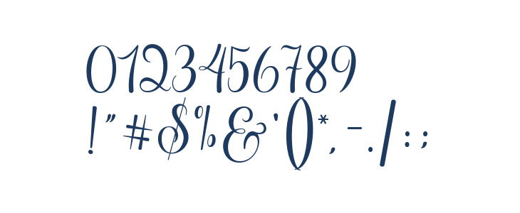 prettyheartscript Other Characters